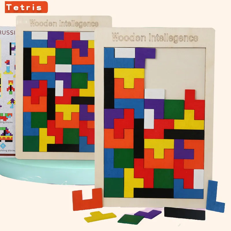 3D Wooden Puzzle Toy for Kids