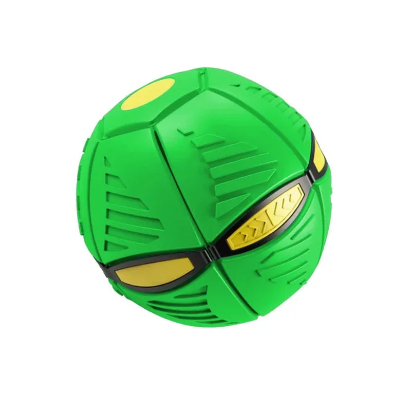 Fly Ball Outdoor Toy - Interactive Disc Ball Game for Dogs and Cats - Novelty Toy with Multiple Colors