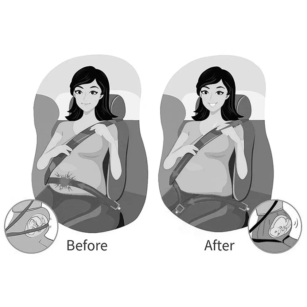 Seat Belt Adjuster - Pregnancy, Postoperative Belly Adjuster Band