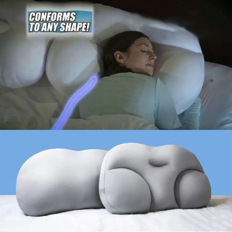 3D Ergonomic Sleeping Memory Foam All-Round Cloud Shaped Soft Pillow