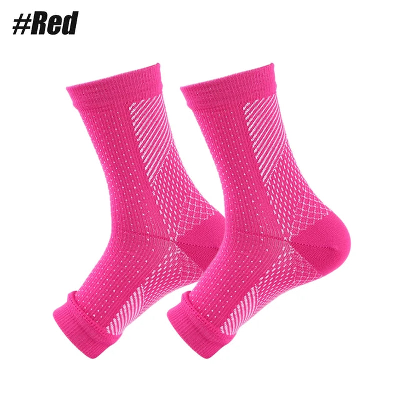 1Pair Neuropathy Socks for Men Women, Soothe Compression Socks for Neuropathy Pain,Ankle Brace Plantar Fasciitis Swelling Relief