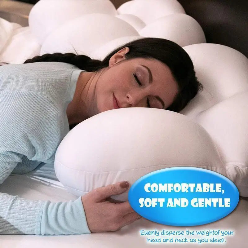 3D Ergonomic Sleeping Memory Foam All-Round Cloud Shaped Soft Pillow