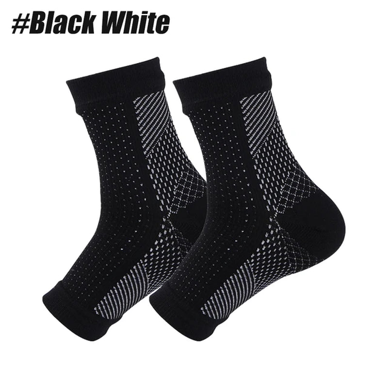 1Pair Neuropathy Socks for Men Women, Soothe Compression Socks for Neuropathy Pain,Ankle Brace Plantar Fasciitis Swelling Relief