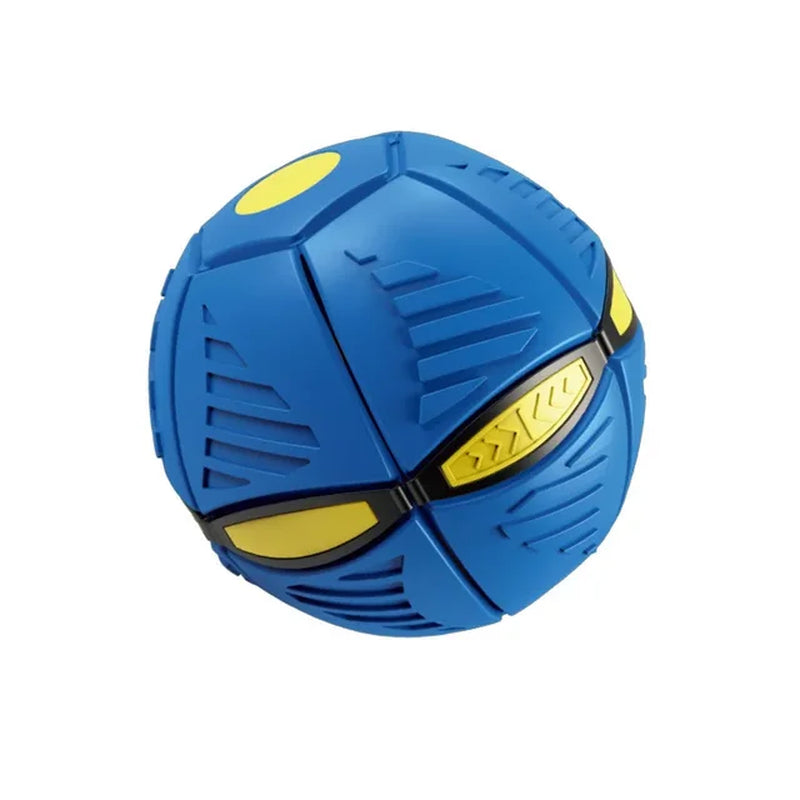 Fly Ball Outdoor Toy - Interactive Disc Ball Game for Dogs and Cats - Novelty Toy with Multiple Colors