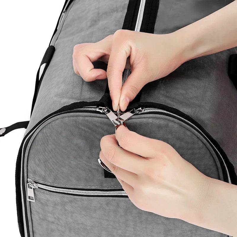 Carry on Convertible Garment Duffel Bag for Men/Women 2 in 1 Hanging Suitcase Suit Travel