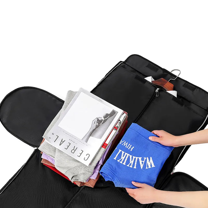 Carry on Convertible Garment Duffel Bag for Men/Women 2 in 1 Hanging Suitcase Suit Travel