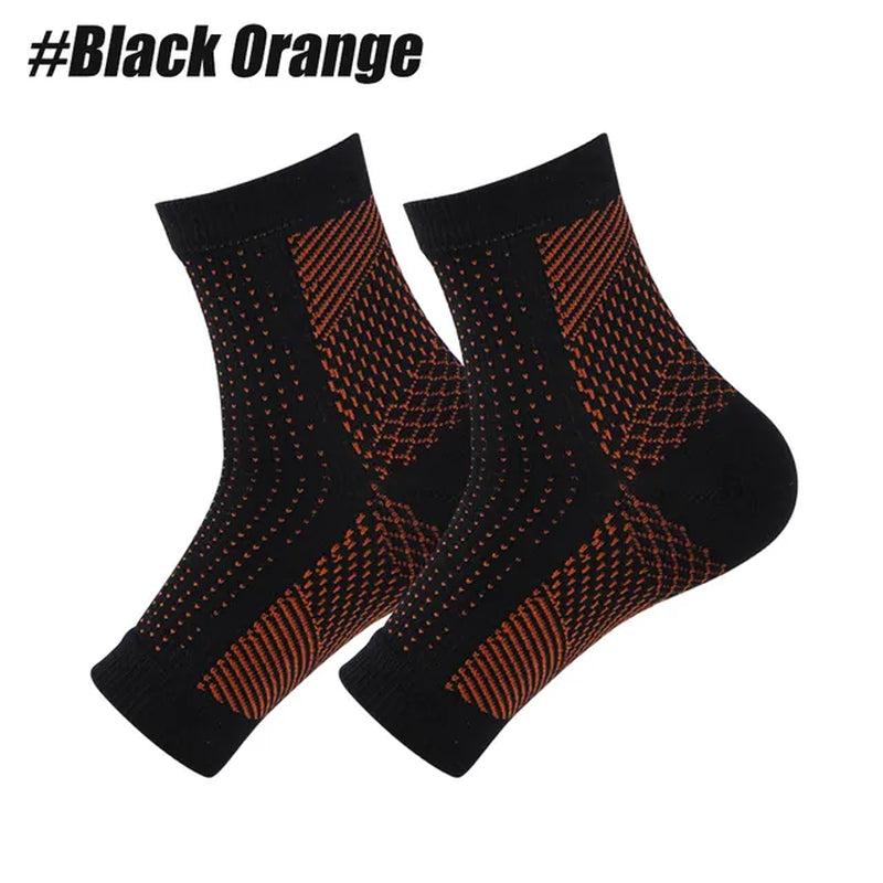 1Pair Neuropathy Socks for Men Women, Soothe Compression Socks for Neuropathy Pain,Ankle Brace Plantar Fasciitis Swelling Relief